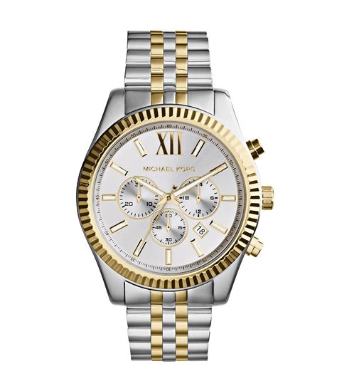 michael kors men's lexington two tone watch|Michael Kors mk 8281.